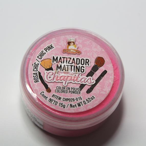 Matizador Chapitas Rosa Chic 15gr