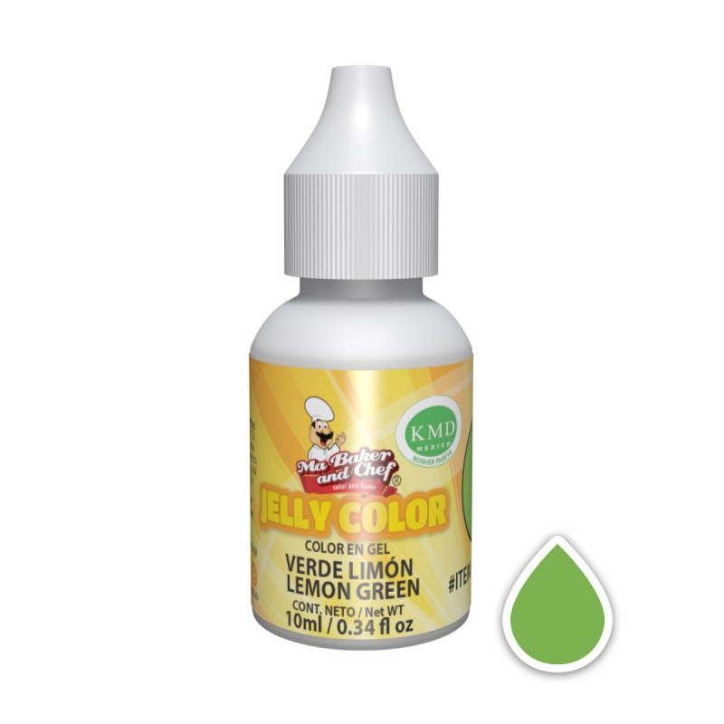 Jelly Color Verde Limon 10ml