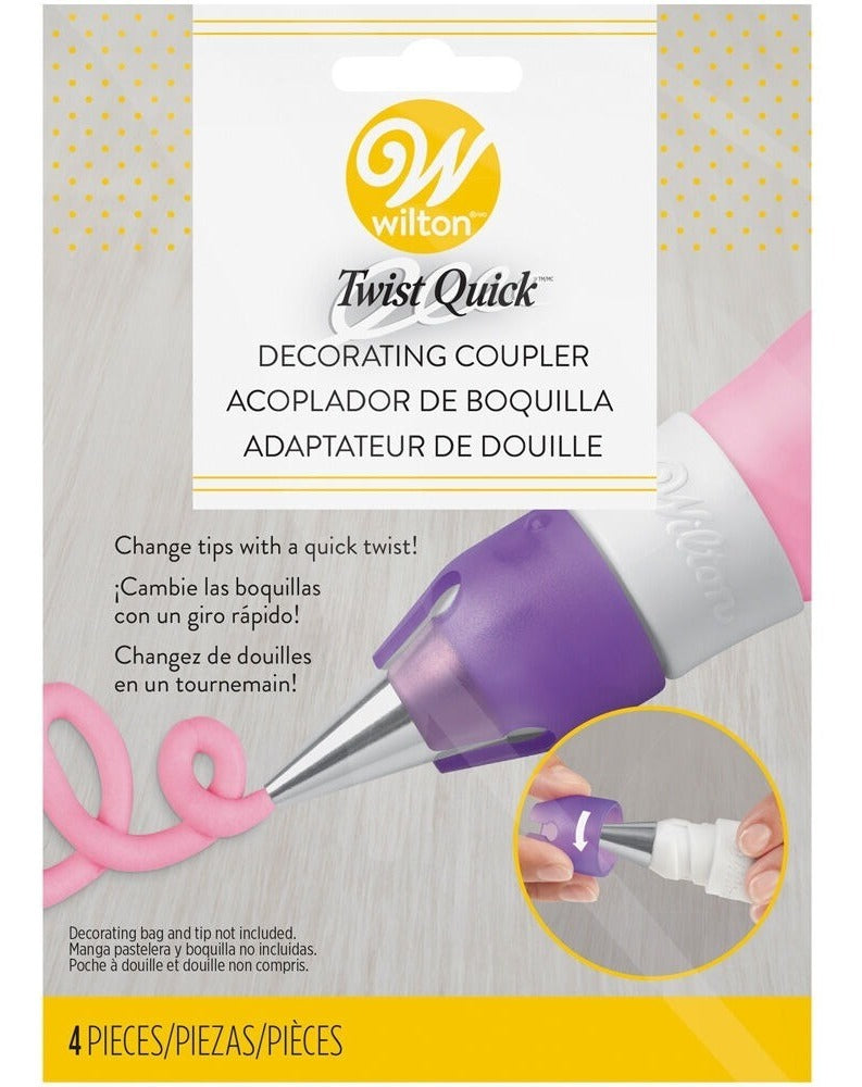 Acoplador de Boquilla Wilton 4 pz