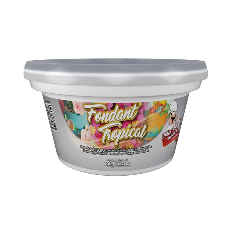 Fondant Pasta Blanca Tropical 150 gr