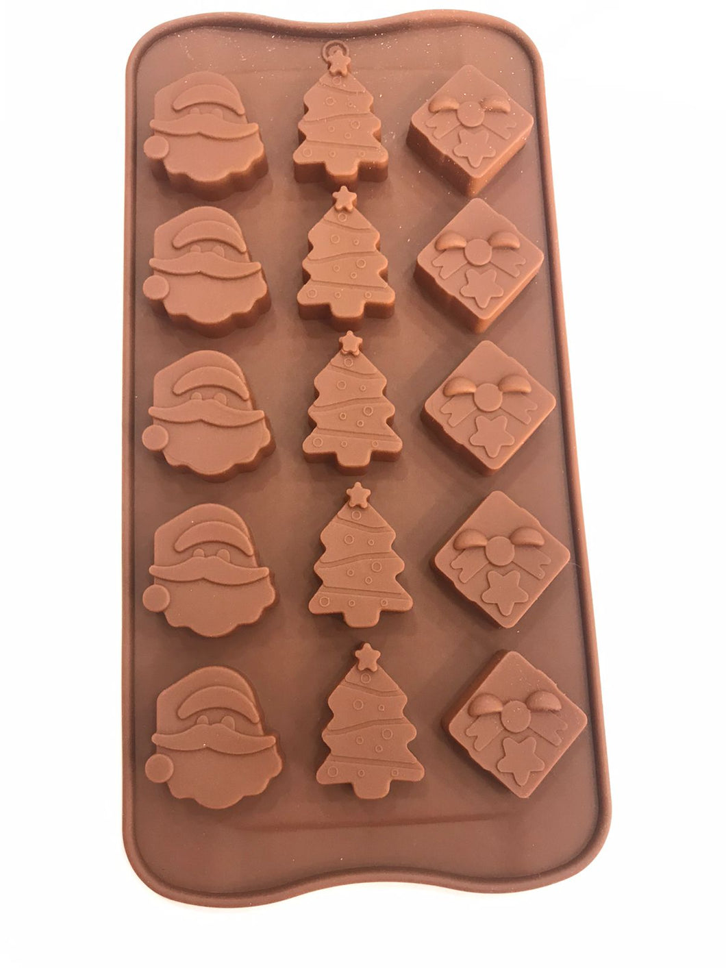 Molde Silicon Chocolates Santa Pino Regalo