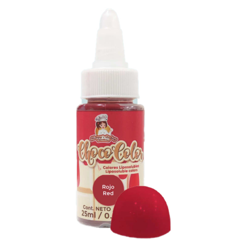 Choco Color Liposoluble para Chocolate Rojo 60ml