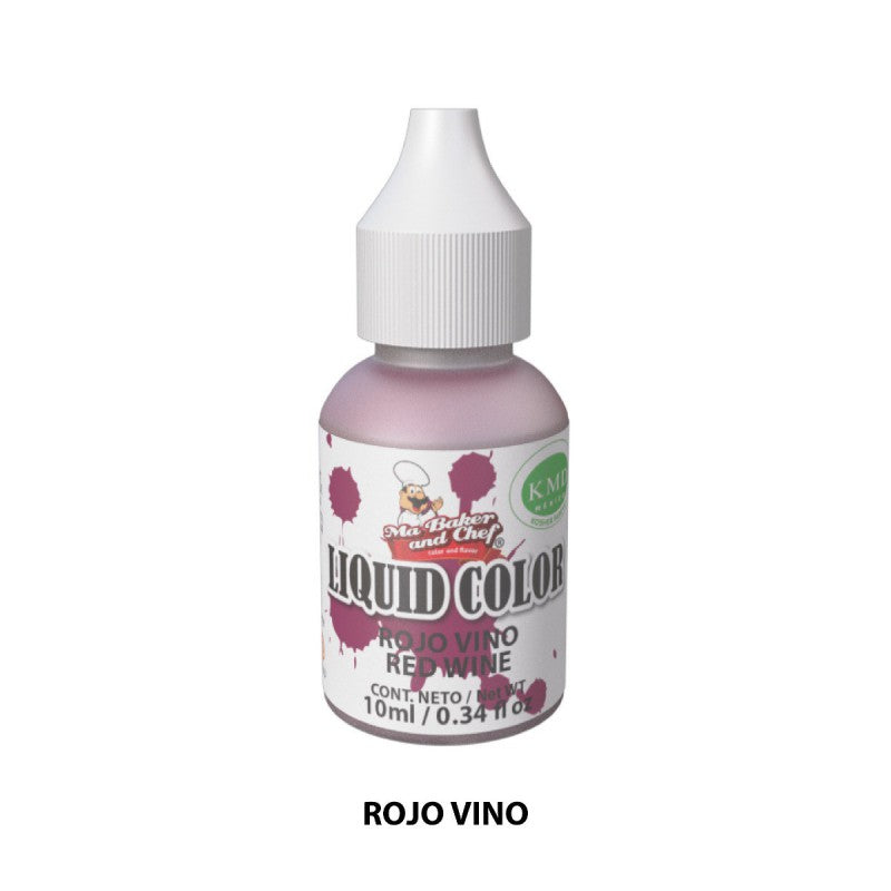 Liquid Color Rojo Vino 10ml