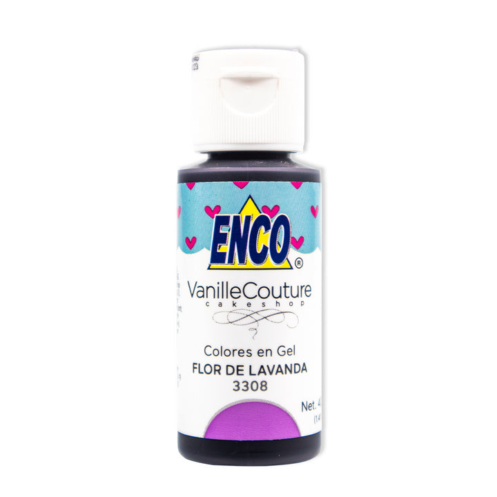 Colorante En Gel Flor De Lavanda 40 Grs Enco