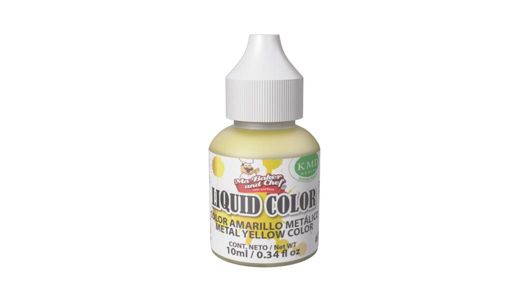 Liquid Color Metalico Amarillo 10ml