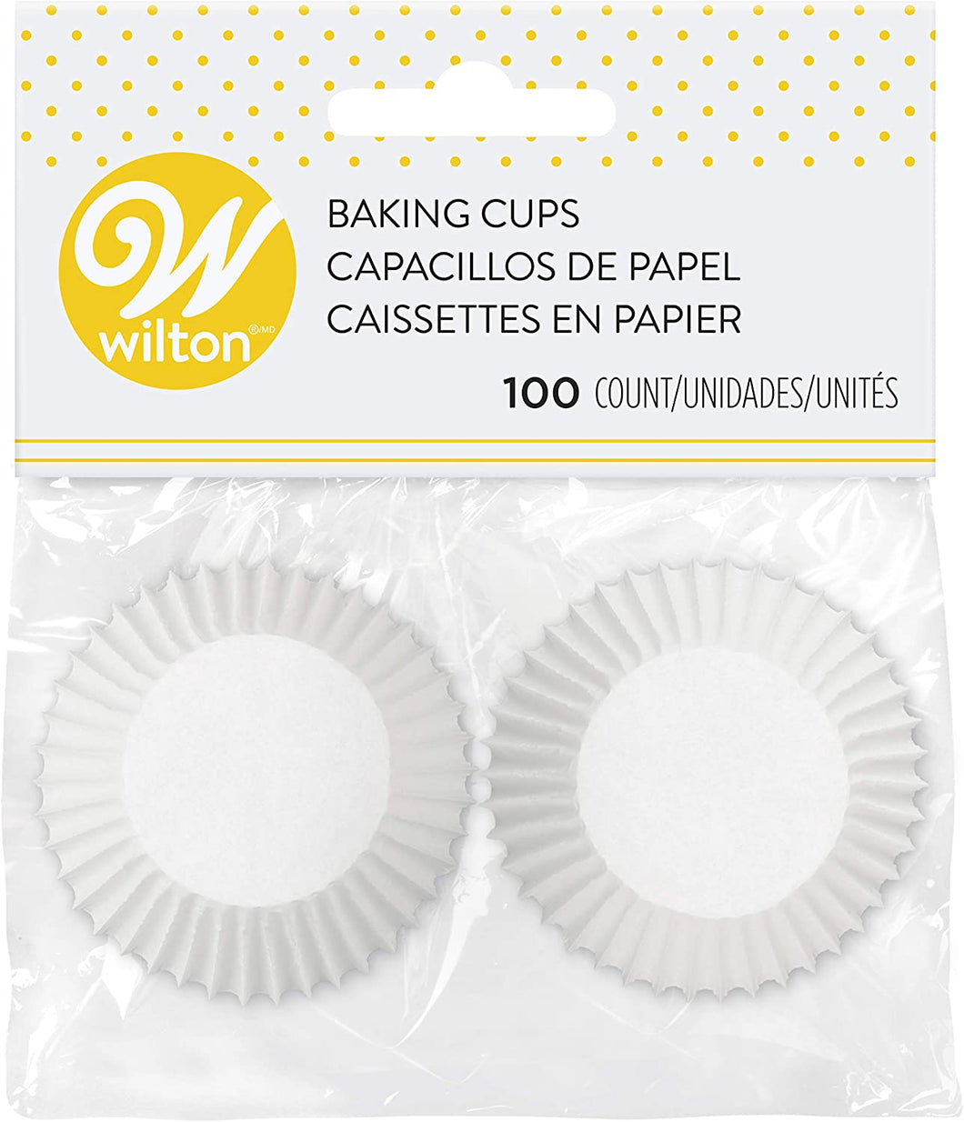 Capacillo Mini Mufin Blanco