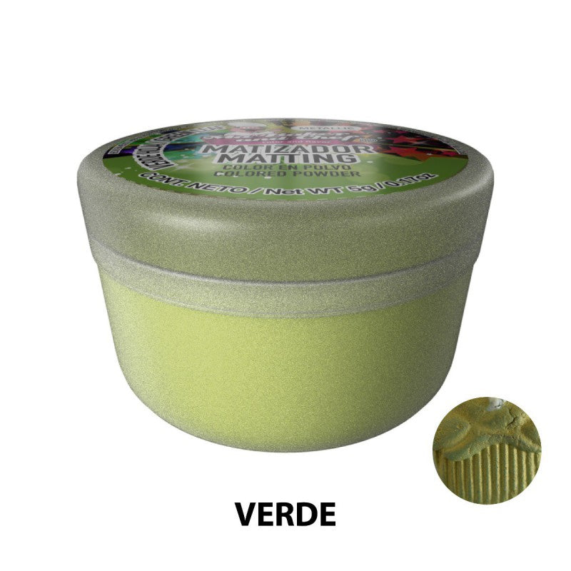 Matizador Verde Metalico 5gr