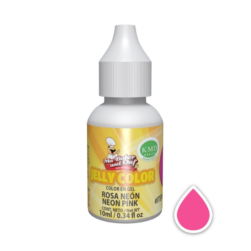 Jelly Color Rosa Neon 10ml