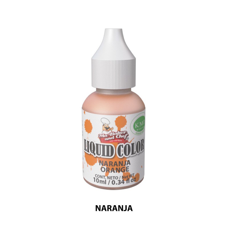 Liquid Color Naranja 10ml