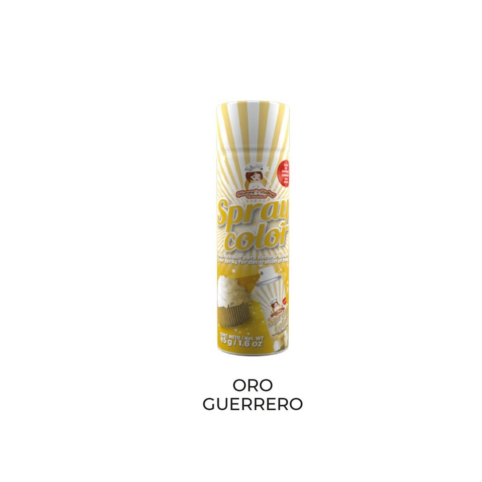 Aerosol Color Oro Guerrero 45g