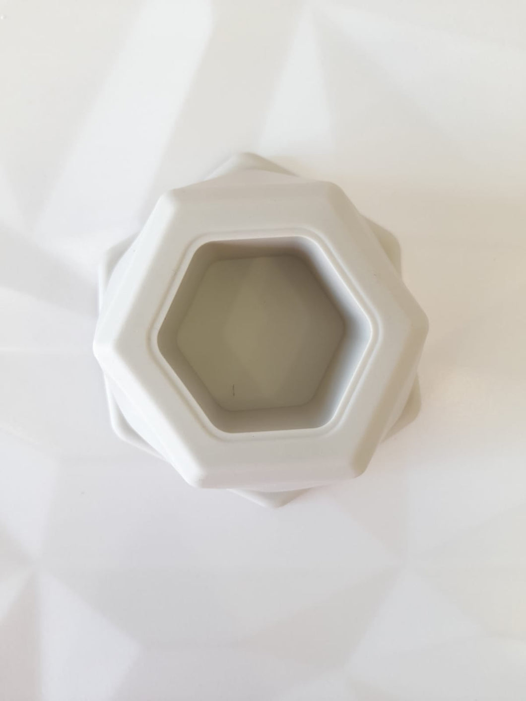 Molde Silicon Fondant Hexagonal Chica 8 cm Y 4 cm Profundidad