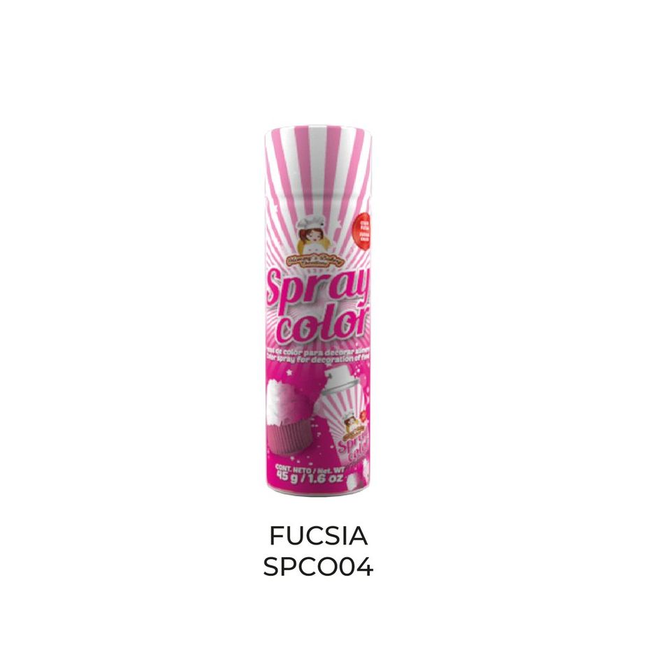 Aerosol Color Fucsia 45g