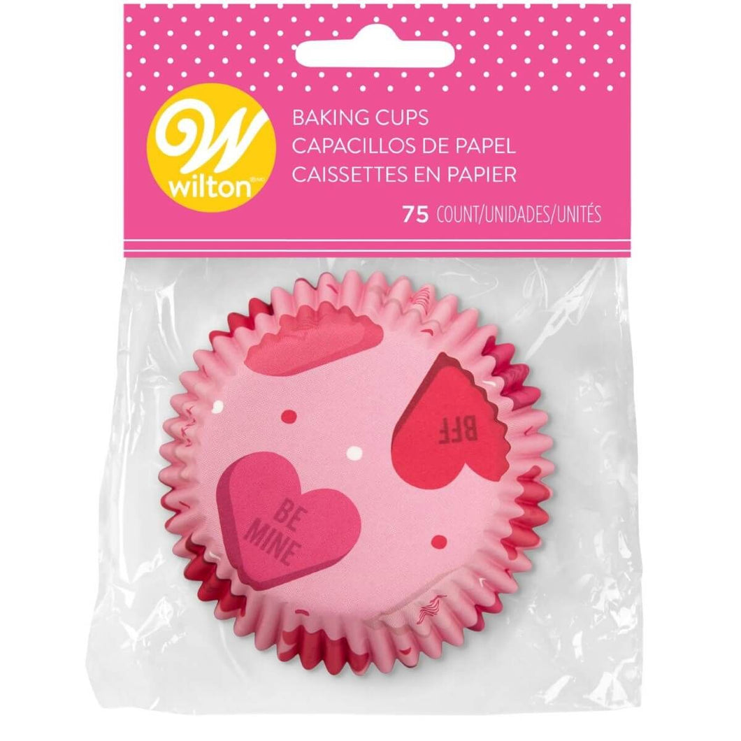 Capacillos Rosa con Corazones pz San Valentin