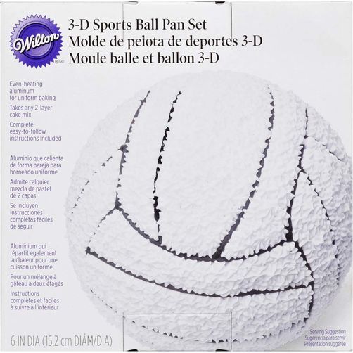 Molde Pastel Pelota Deportiva