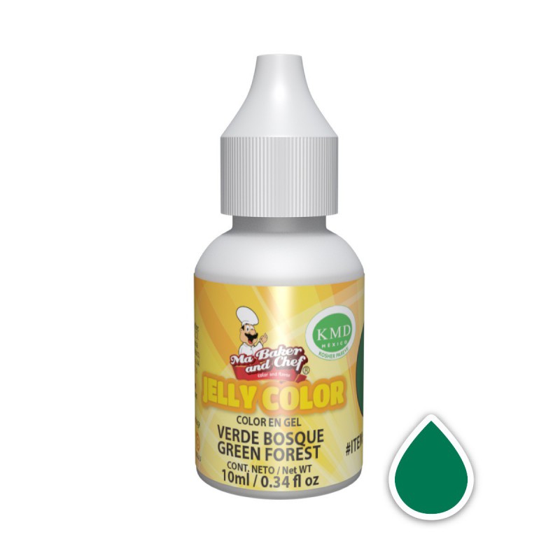 Jelly Color Verde Bosque 10ml