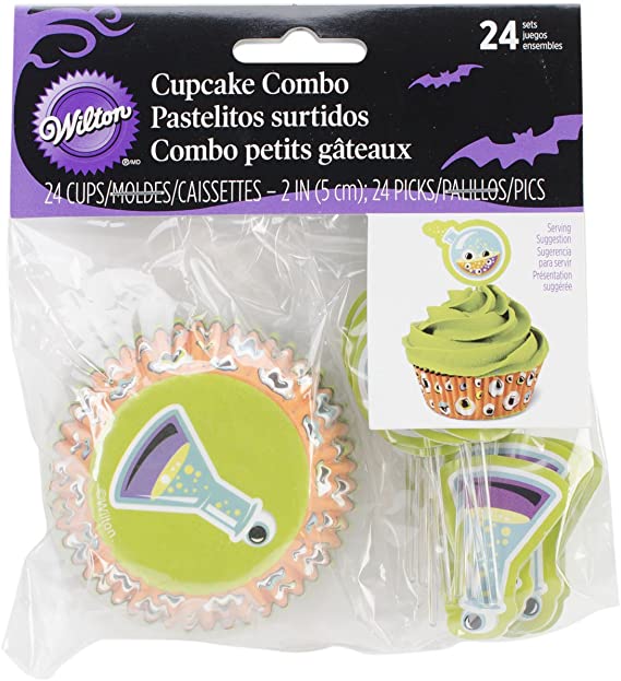 Capacillo Combo Ojos Tenebrosos 24 Pz Halloween