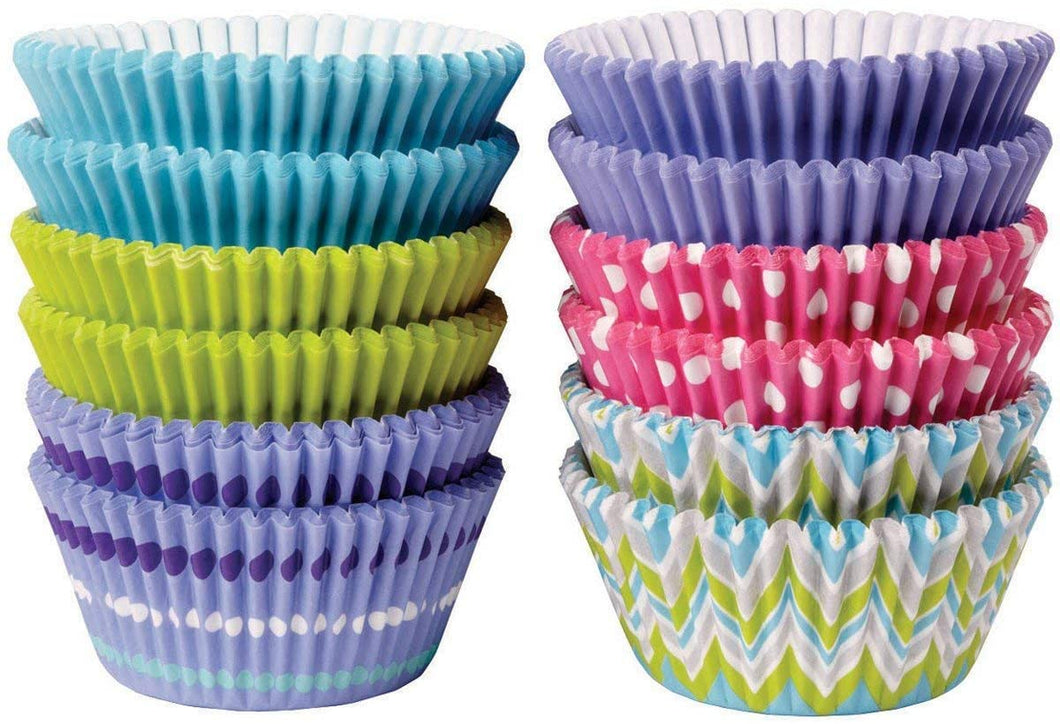 Capacillo Baking Cups Puntos Colores Pastel