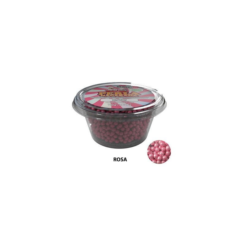 Perla Nacarada Rosa Mediana 100gr