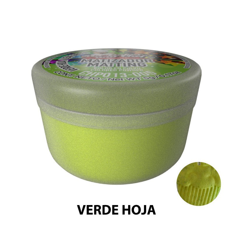 Matizador Verde Hoja Mate 5gr