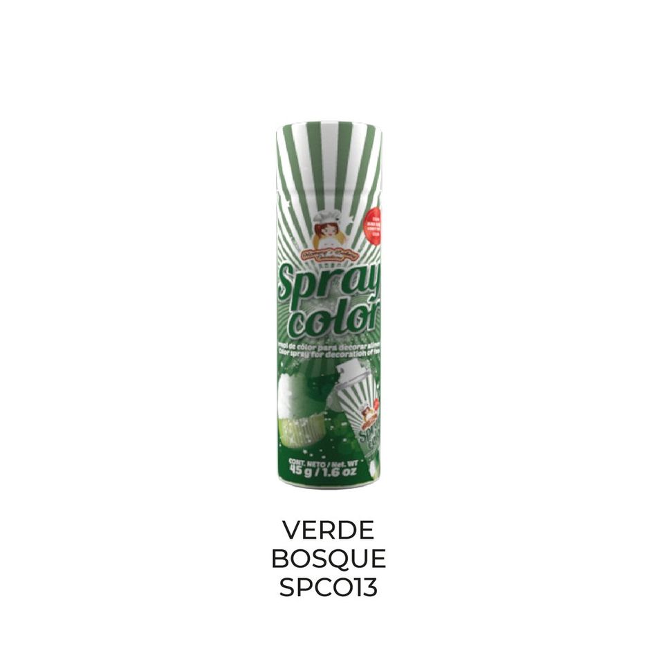 Aerosol Color Verde Bosque 45g