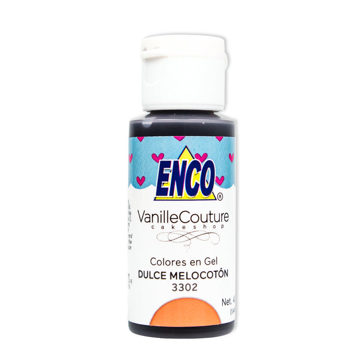 Colorante En Gel Dulce Melocoton 40 Grs Enco