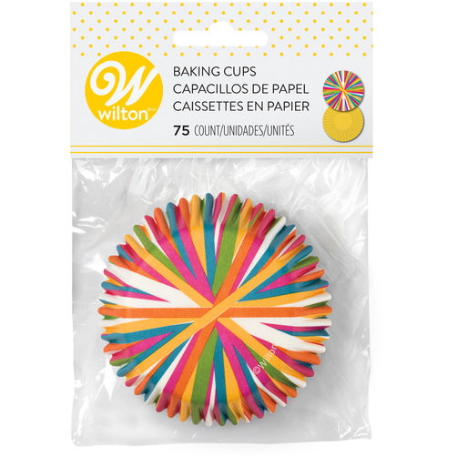 Capacillos Color Wheel 75 pz