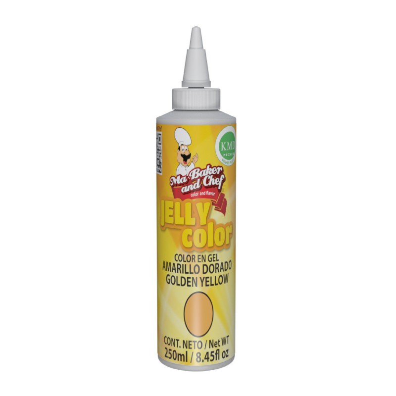 Jelly Color Amarillo Dorado 250ml