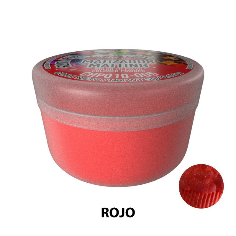 Matizador Rojo Mate 5gr