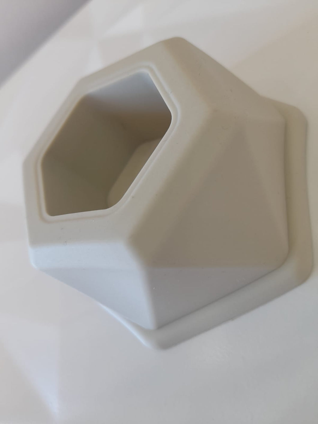 Molde Silicon Fondant Hexagonal Mediana 9.5 cm Y 4.5 cm Profundidad