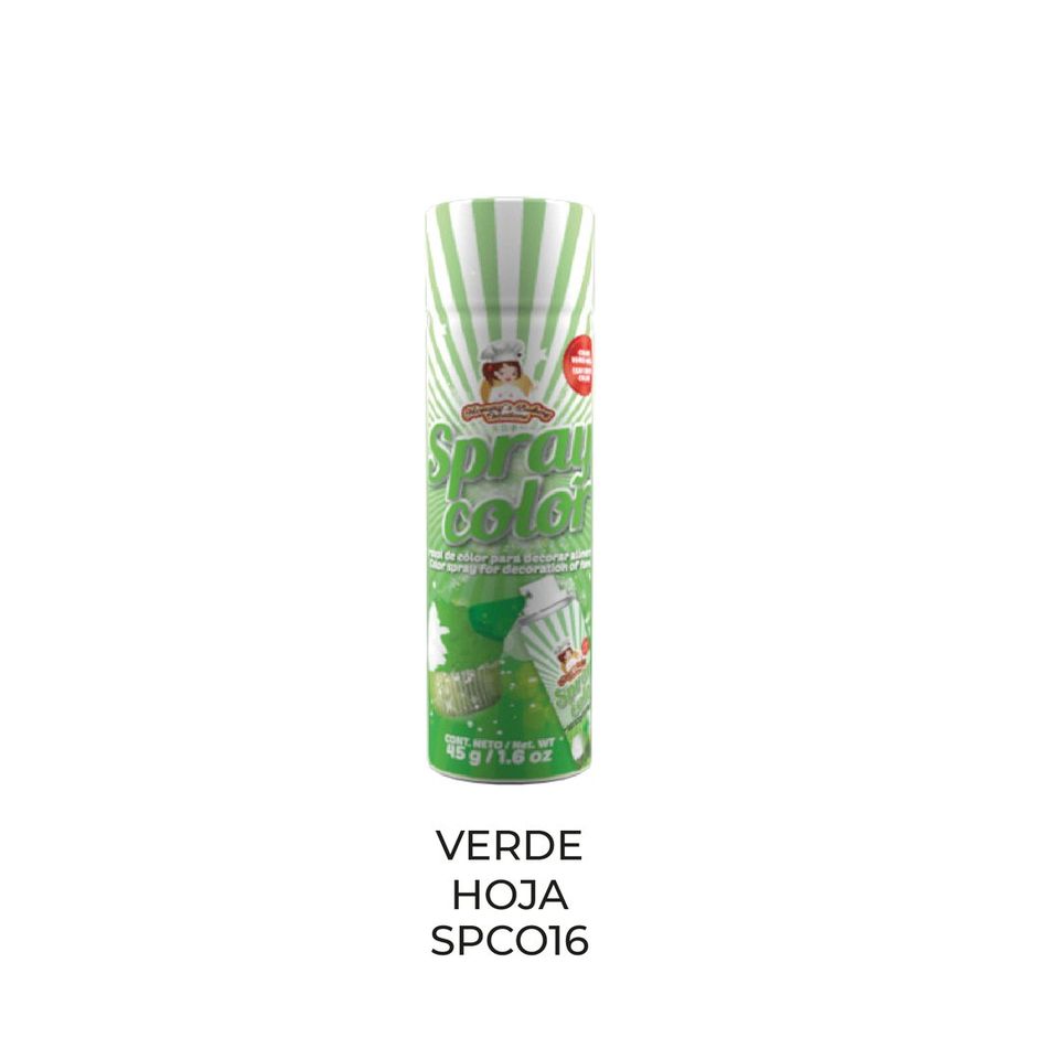 Aerosol Color Verde Hoja 45g