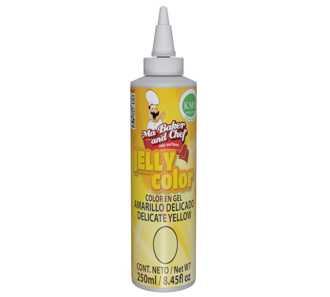 Jelly Color Amarillo Delicado 250ml