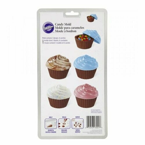 Molde para Chocolates Cupcake