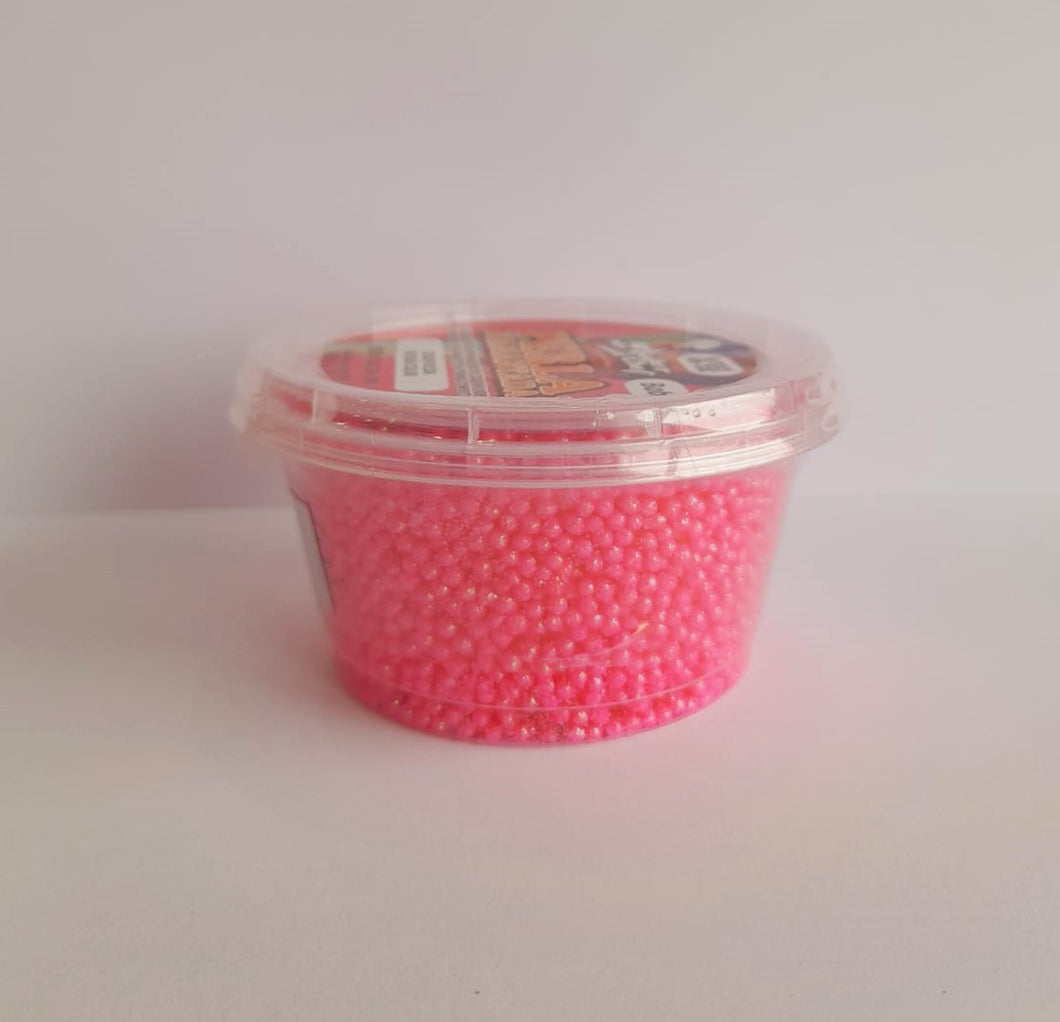 Perla Diamantada Fucsia Chica 100gr