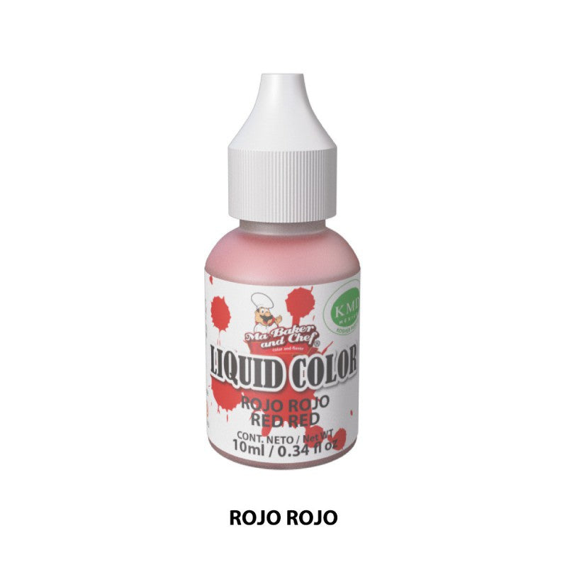 Liquid Color Rojo Rojo 10ml