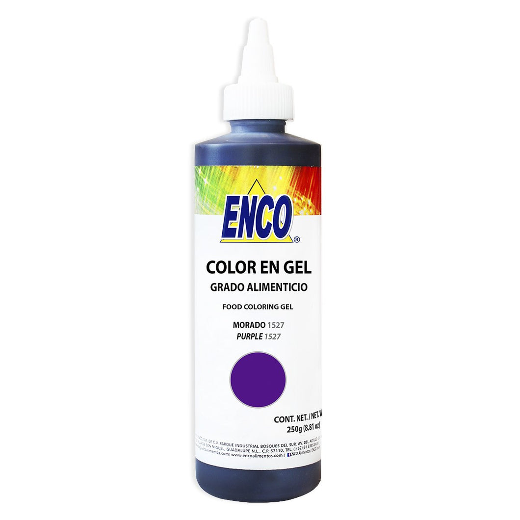 Colorante en Gel Morado 250gr Enco