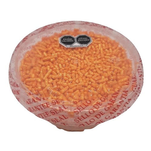 Granillo Diamantado Naranja Neon 100gr