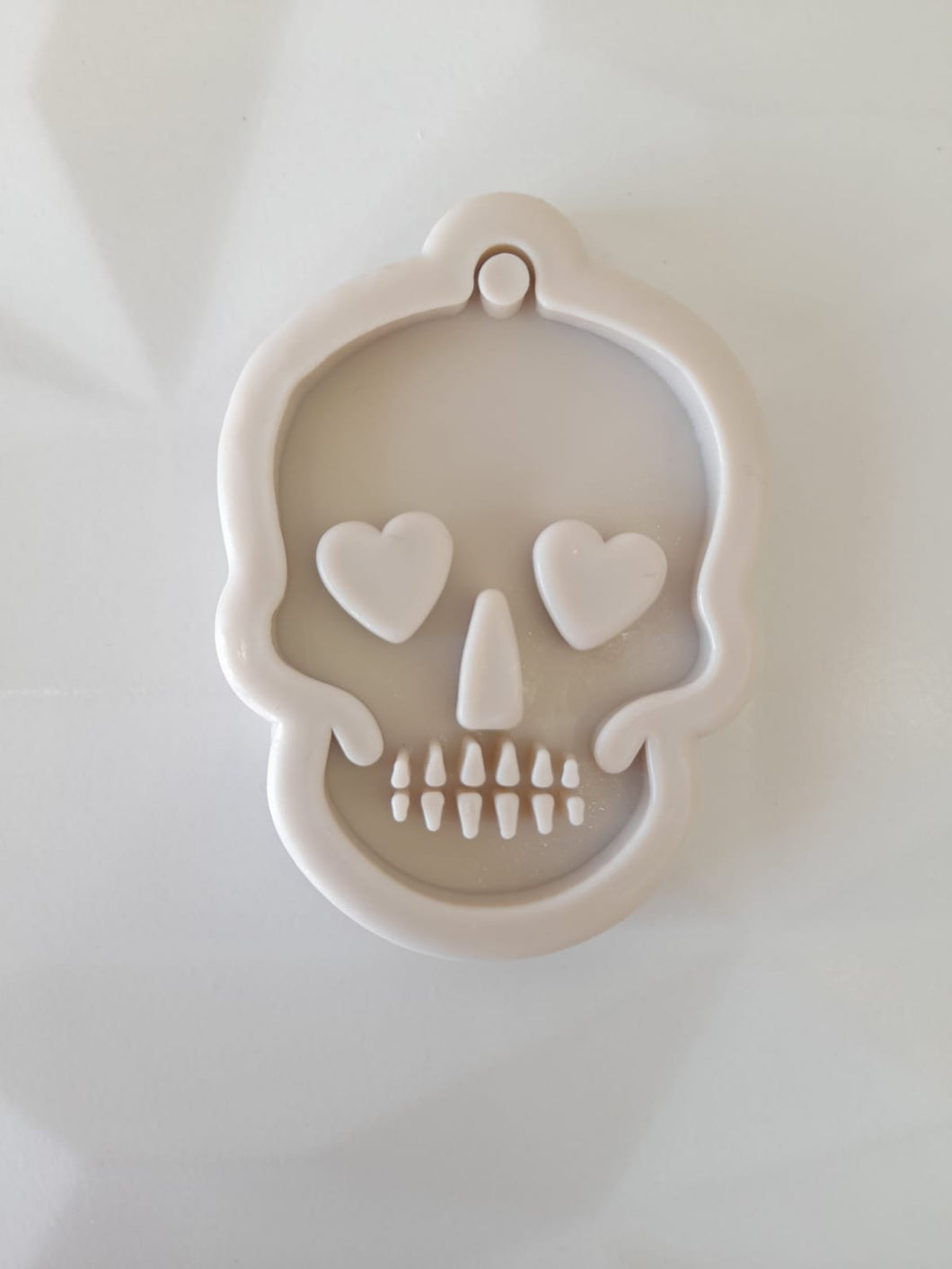 Molde Silicon Fondant Calavera Llavero 8 X 6 cm