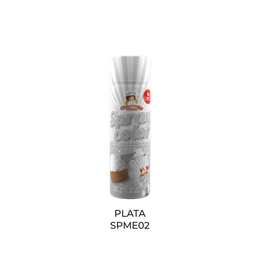 Aerosol Color Plata 45g