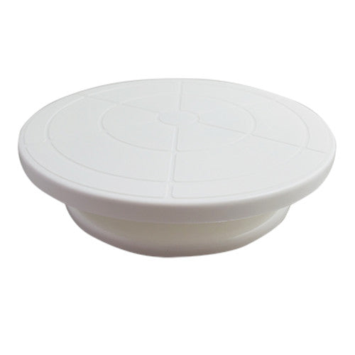 Base Giratoria Plast Blanca 28x6.5cm