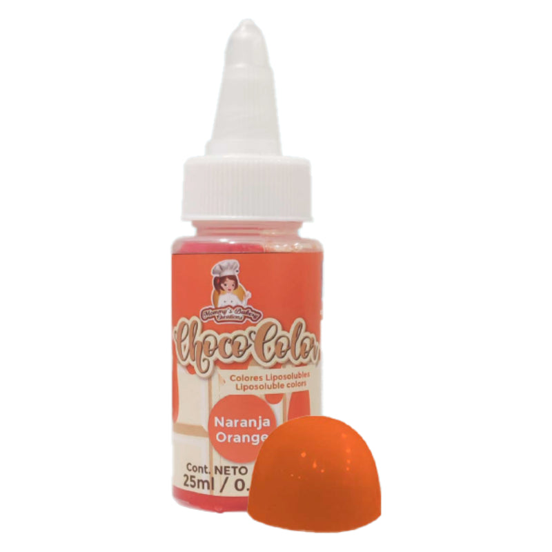 Choco Color Liposoluble para Chocolate Naranja 60ml