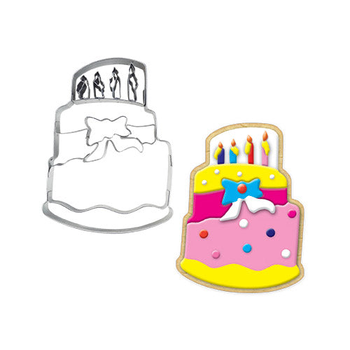 Bake Eat Cortador de Galleta con Relieve Pastel