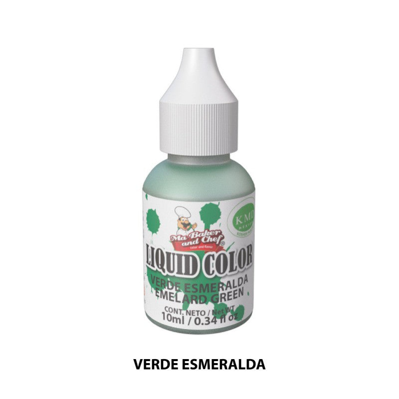 Liquid Color Verde Esmeralda 10ml