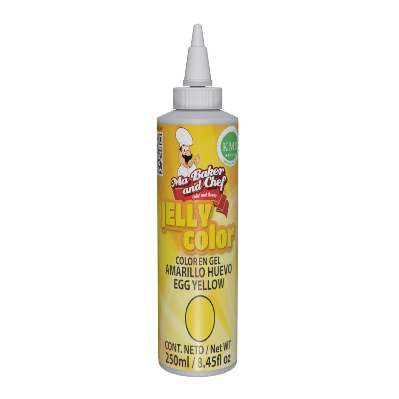 Jelly Color Amarillo Huevo 250ml