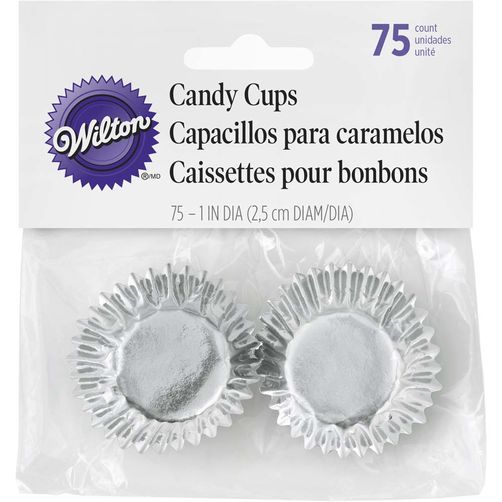 Capacillo para Caramelos Silver Foil