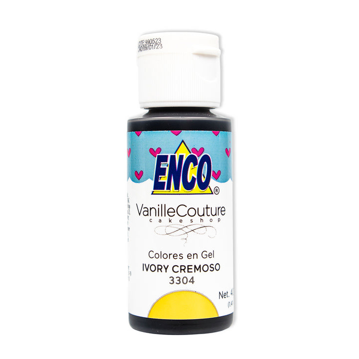 Colorante En Gel Ivory Cremoso 40 Grs Enco