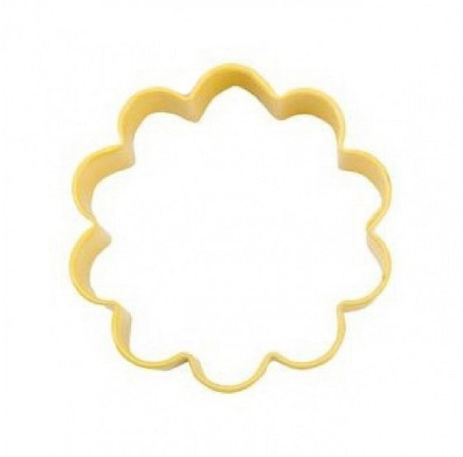 Cortador de Galleta Amarillo Flor