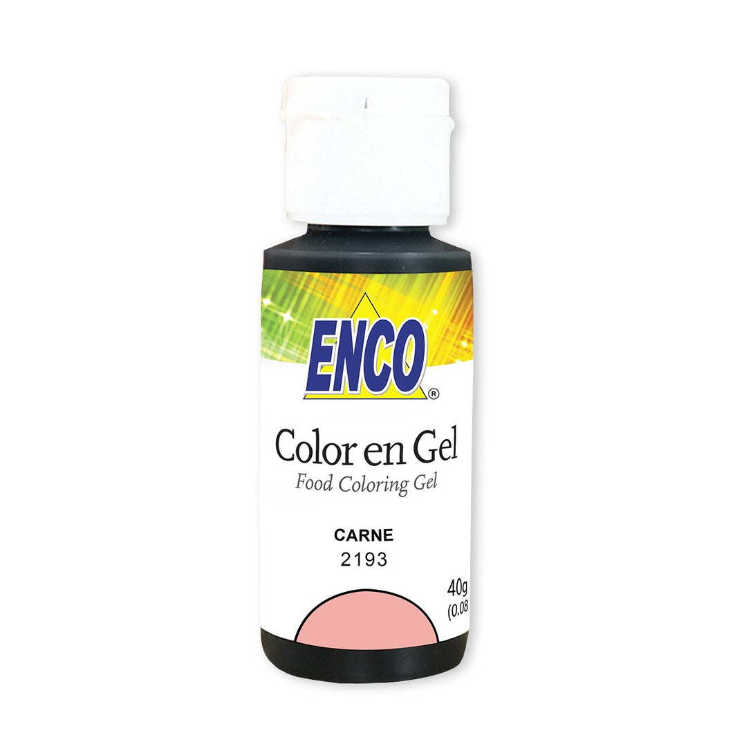 Colorante En Gel Carne 40 Grs Enco