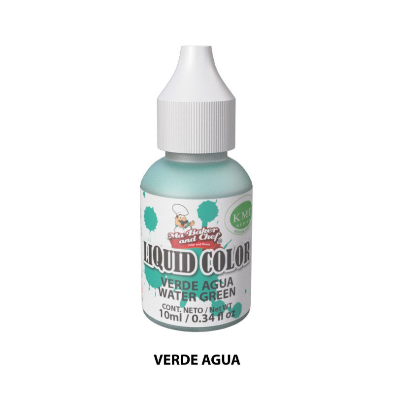 Liquid Color Verde Agua 10ml